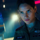 Adria Arjona as Jules Reyes in Pacific Rim: Uprising.